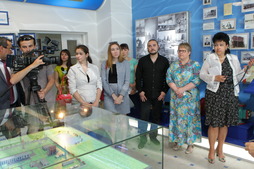 Участники пресс-конференции посетили музей ООО "Газпром трансгаз Казань"