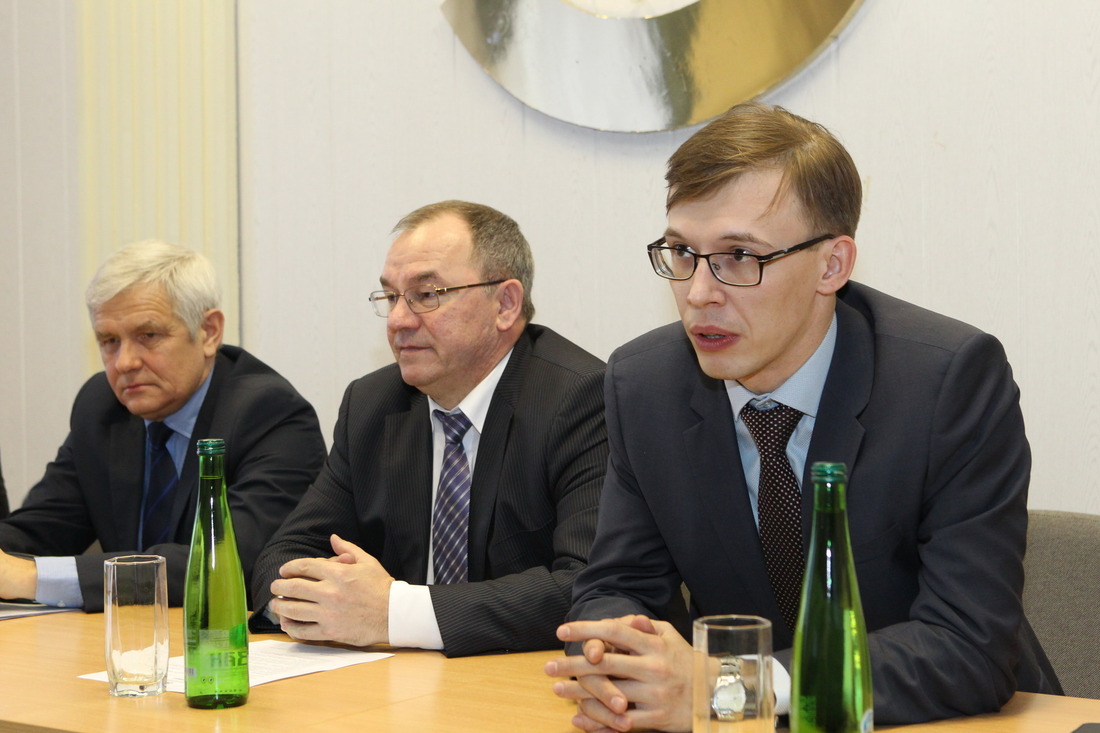 Председатель профсоюзной организаций-Андрианов Максим Владимирович(справа)