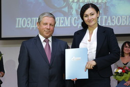 Яраханова Эльвира Ринатовна награждена Почетной грамотой ООО «Газпром трансгаз Казань»